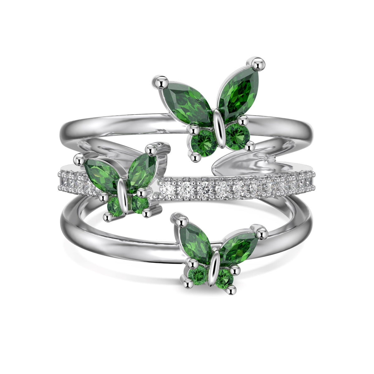 3 Mariposas Ring