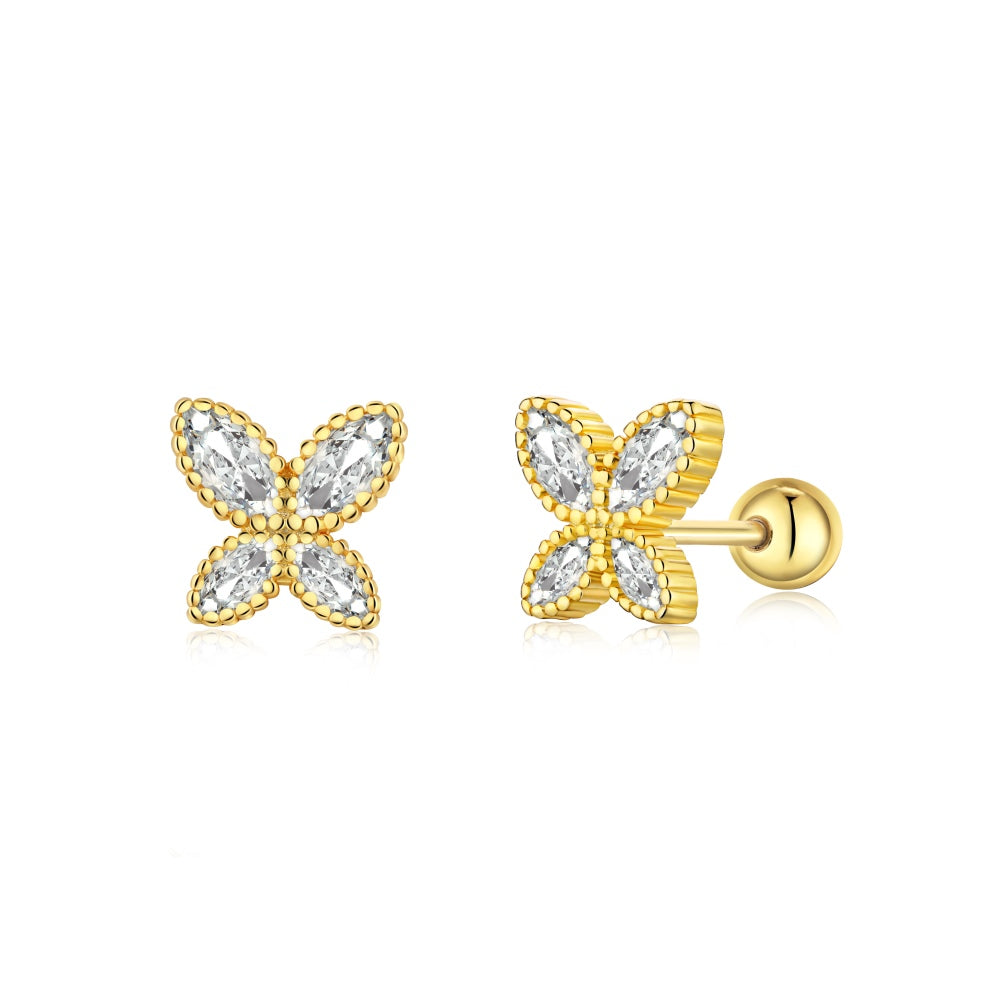 Ella Butterfly Stud Earrings