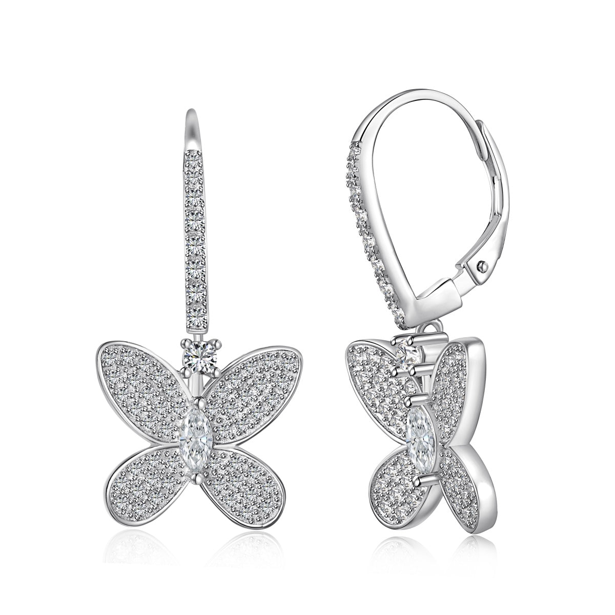 Butterfly Drop Earrings