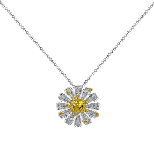 Daisy Flower Necklace